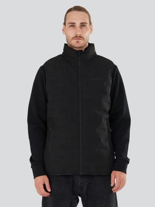 vesta pt. barbati Fundango Smoke Vest negru 2
