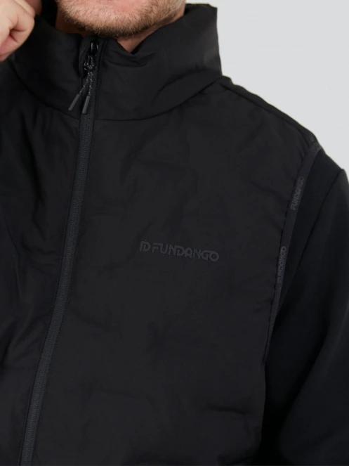 vesta pt. barbati Fundango Smoke Vest negru 5