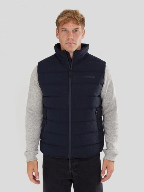 vesta pt. barbati Fundango Vance Padded Vest albastru inchis 2