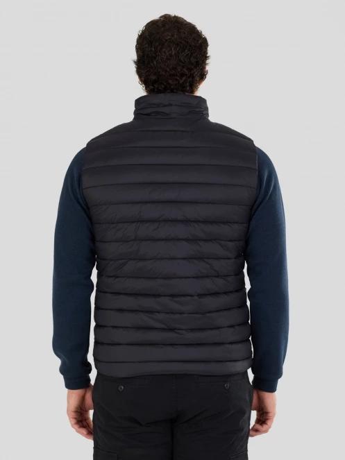 vesta pt. barbati Fundango Flint Padded Vest negru 3