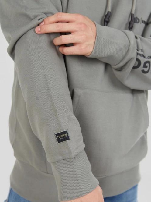 pulover pt. barbati Fundango Talis Hooded Sweatshirt verde 7