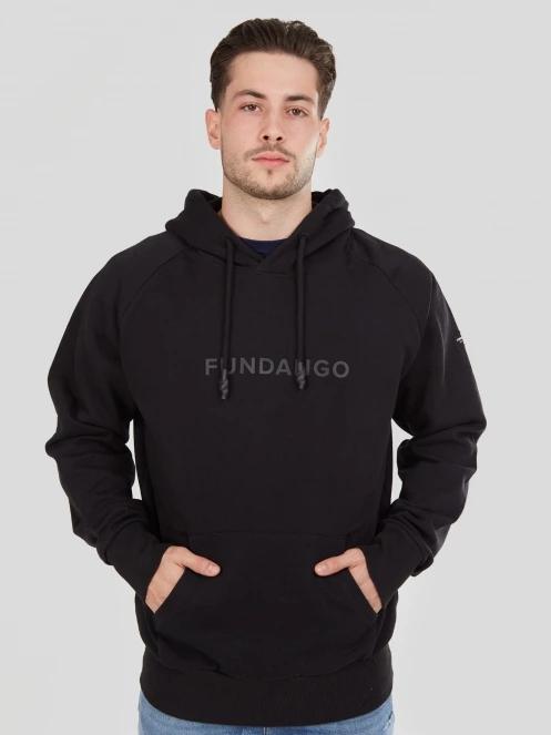 pulover pt. barbati Fundango Talis Hooded Sweatshirt negru 2