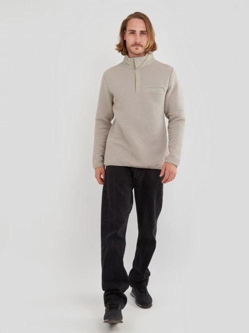 pulover pt. barbati Fundango Vertigo Sweatshirt gri 4