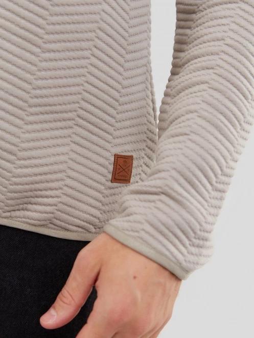 pulover pt. barbati Fundango Vertigo Sweatshirt gri 6