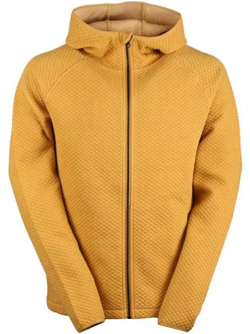 pulover cu gluga pt. barbati Fundango Meteor galben 4