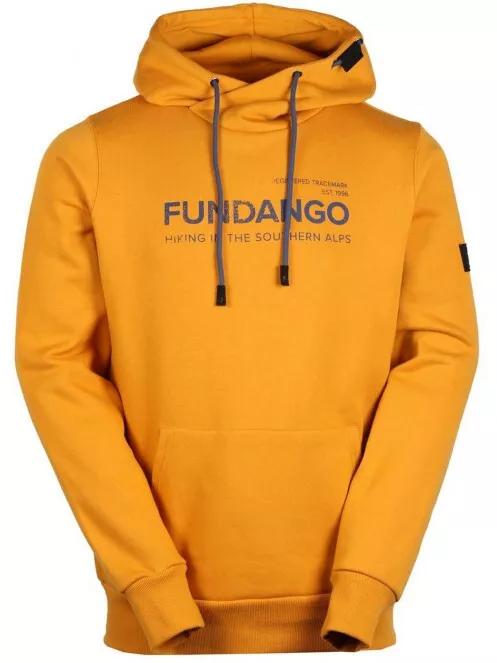 pulover cu gluga pt. barbati Fundango HOOVER Hooded Pullover galben 4