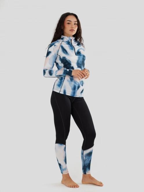 top lenjerie de corp pt. femei Fundango Yade II Baselayer Top albastru 4