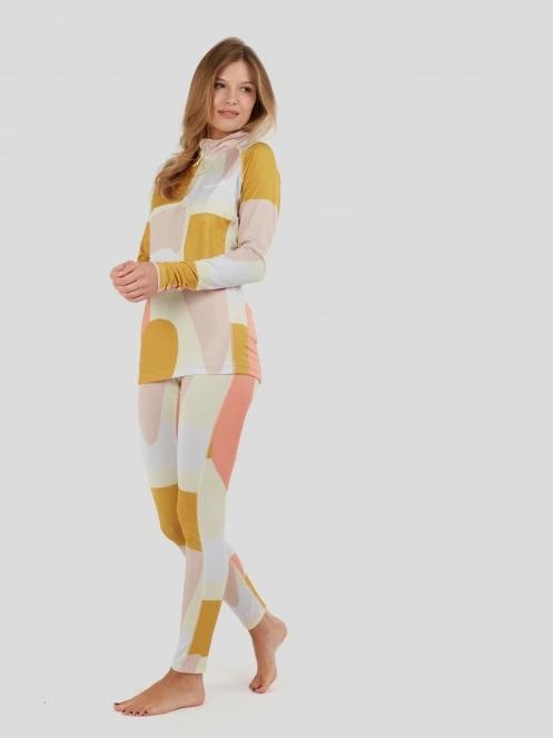 pantaloni de corp pt. femei Fundango Yaris II Baselayer Bottom multicolor 4
