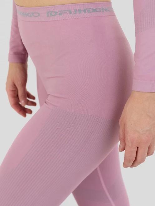 set de lenjerie de corp pt. femei Fundango Seamless Baselayer Set roz 11
