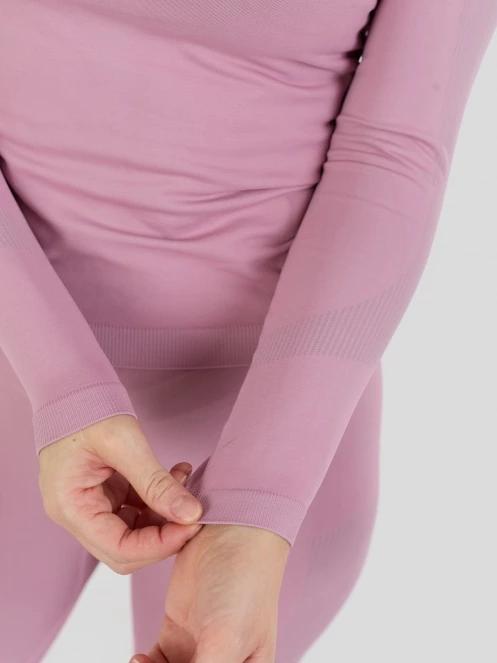 set de lenjerie de corp pt. femei Fundango Seamless Baselayer Set roz 6