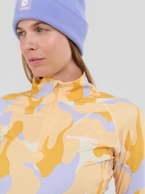 top lenjerie de corp pt. femei Fundango Yade III Baselayer Top alb 7