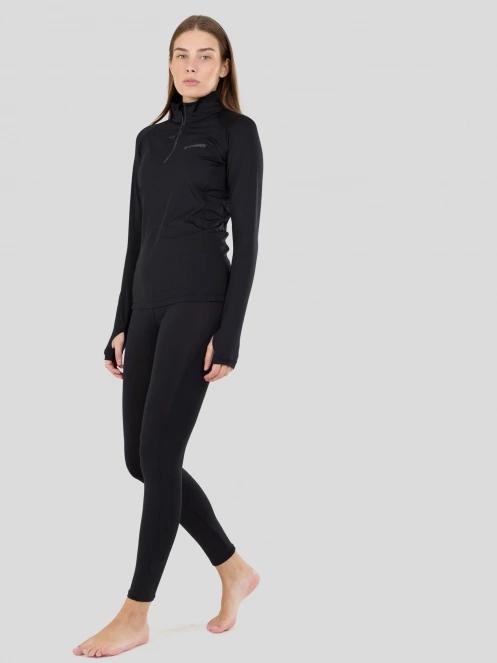 top lenjerie de corp pt. femei Fundango Yade Thermo III Baselayar Top negru 4