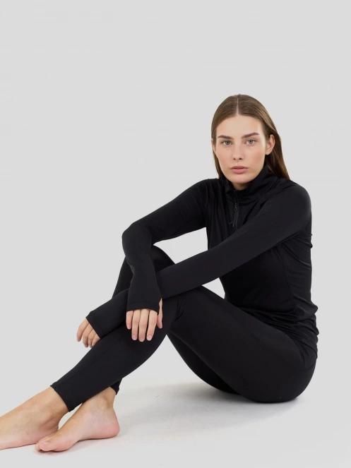 top lenjerie de corp pt. femei Fundango Yade Thermo III Baselayar Top negru 5