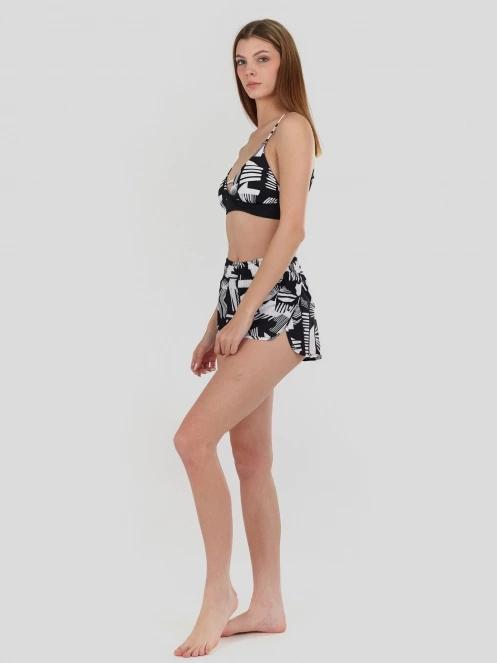 boardshort pt. femei Fundango Elderberry Boardshorts negru 4