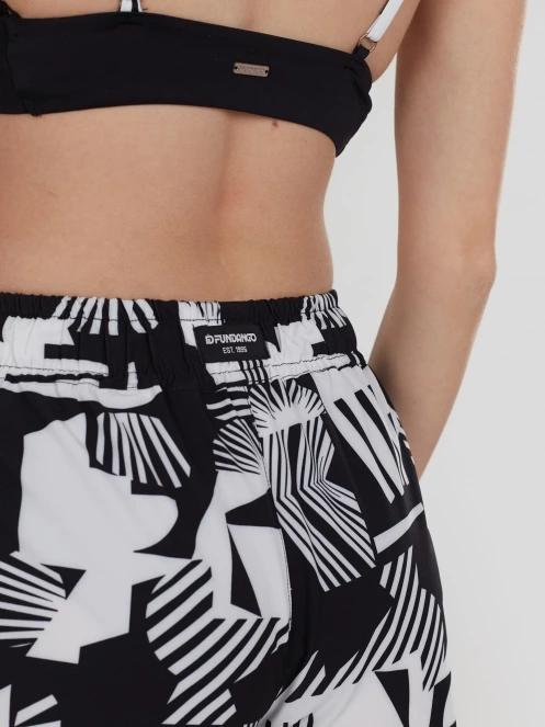 boardshort pt. femei Fundango Elderberry Boardshorts negru 5