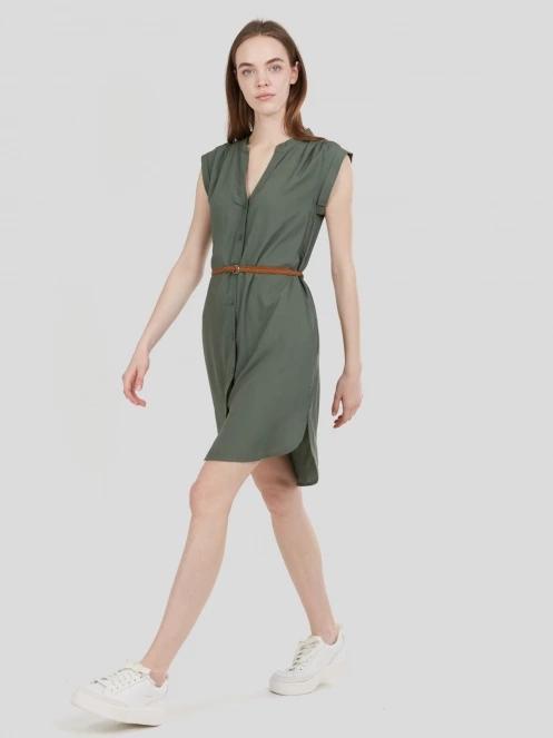 rochie pt. femei Fundango Mona Dress oliv 4
