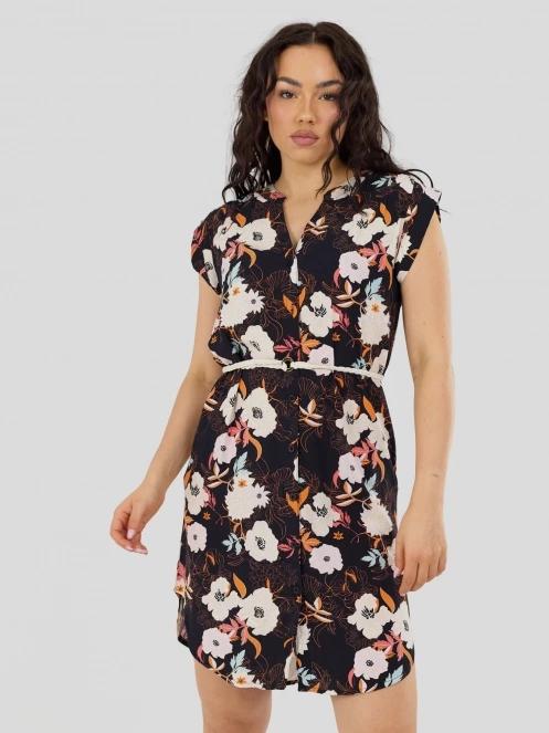 rochie camasa pt. femei Fundango Mona Dress multicolor 2