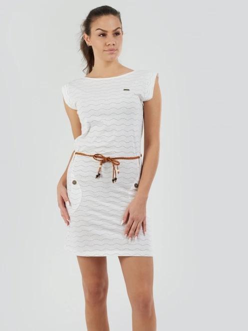 rochie pt. femei Fundango Sagitta Dress alb 2