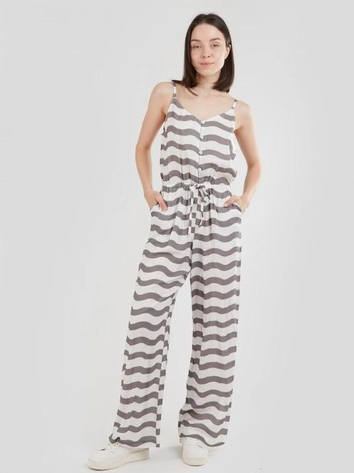 salopete pt. femei Fundango Alisha Jumpsuit oliv 2