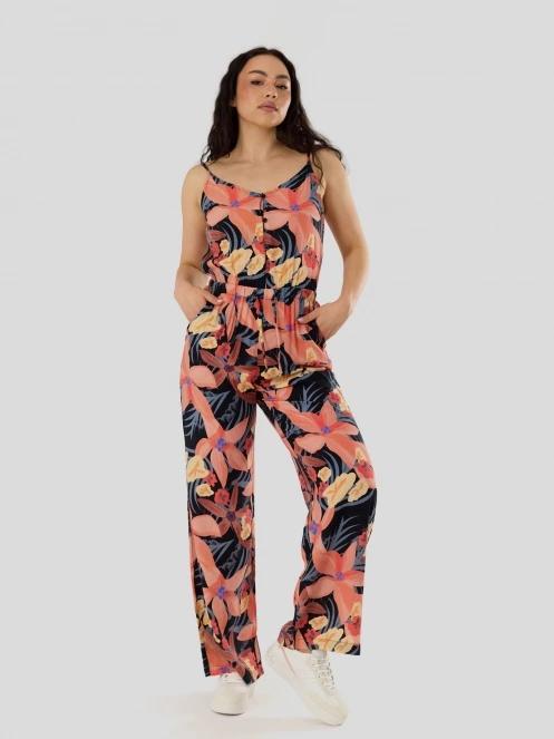 salopete pt. femei Fundango Alisha Jumpsuit roz 4