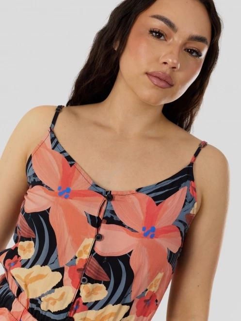 salopete pt. femei Fundango Alisha Jumpsuit roz 6