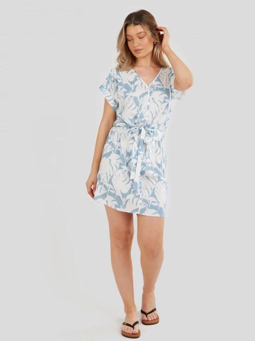 rochie pt. femei Fundango Palmetta Dress albastru 5