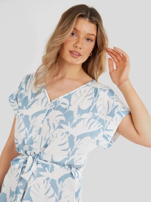 rochie pt. femei Fundango Palmetta Dress albastru 6