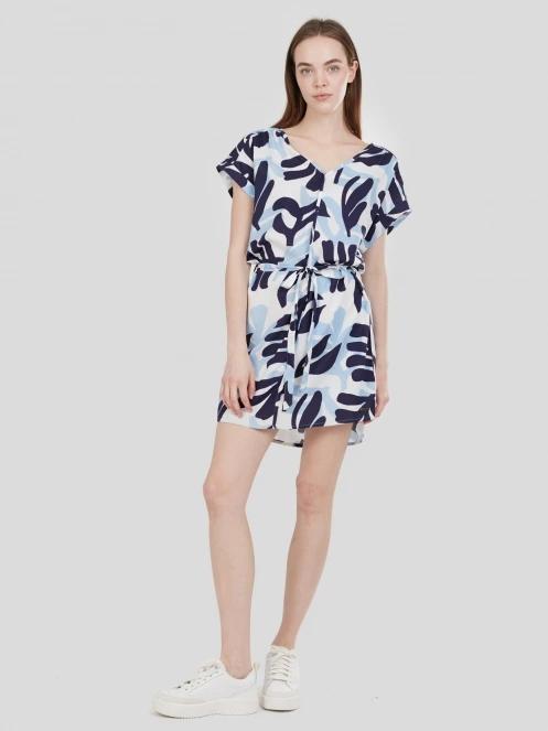 rochie pt. femei Fundango Palmetta Dress albastru 4