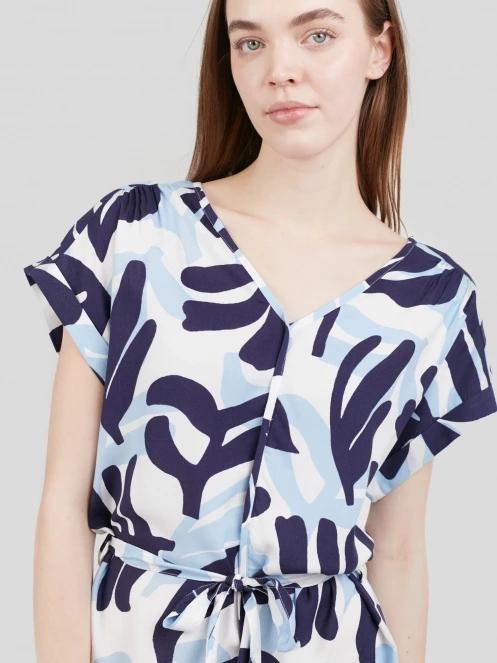 rochie pt. femei Fundango Palmetta Dress albastru 6