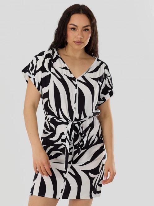 rochie pt. femei Fundango Palmetta Dress negru 2