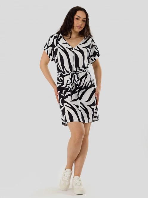 rochie pt. femei Fundango Palmetta Dress negru 5