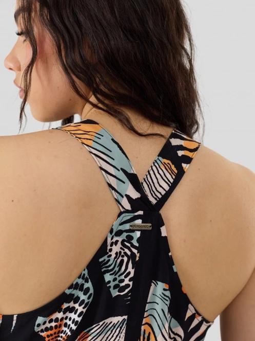 rochie lunga pt. femei Fundango Penelope Dress negru 5