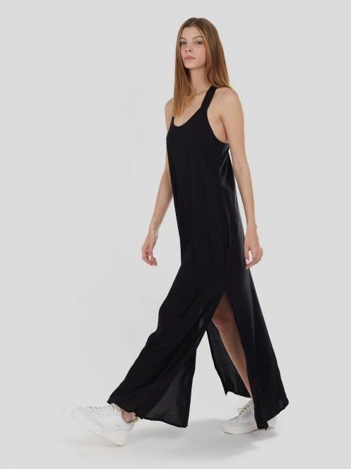 rochie lunga pt. femei Fundango Penelope Dress negru 4