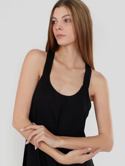 rochie lunga pt. femei Fundango Penelope Dress negru 6