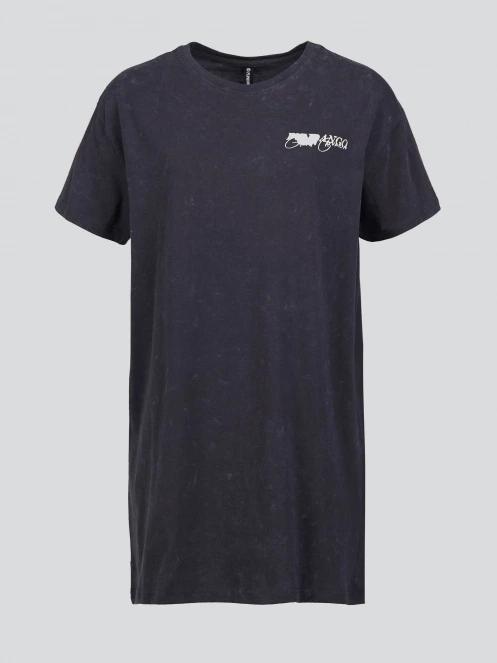 rochie tricou pt. femei Fundango Swell Tee Dress negru 8