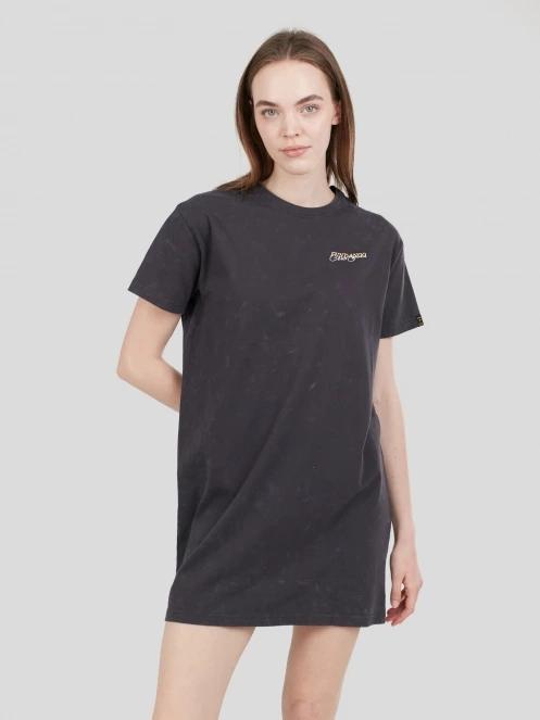 rochie tricou pt. femei Fundango Swell Tee Dress negru 2