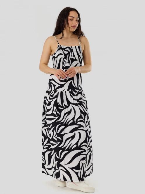 rochie lunga pt. femei Fundango Paradise Maxi Dress negru 4