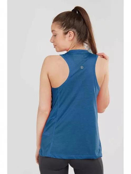 maiou pt. femei Fundango Jett Racerback Top albastru 3