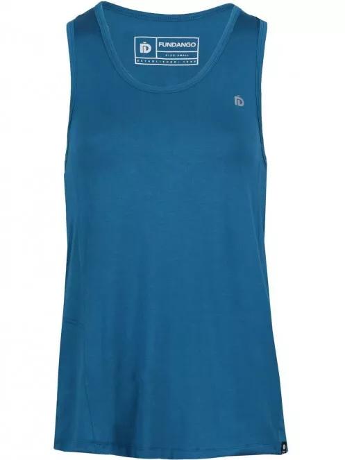 maiou pt. femei Fundango Jett Racerback Top albastru 6