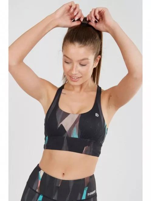 sutien pentru sport pt. femei Fundango Vexx High Support Sportbra multicolor 2