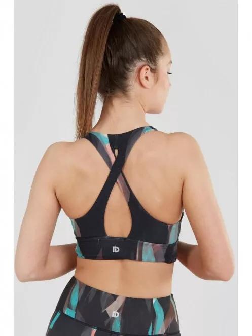 sutien pentru sport pt. femei Fundango Vexx High Support Sportbra multicolor 3