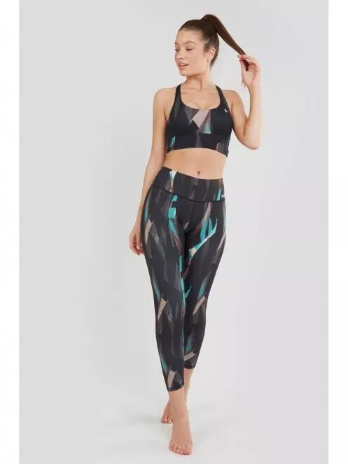 sutien pentru sport pt. femei Fundango Vexx High Support Sportbra multicolor 5