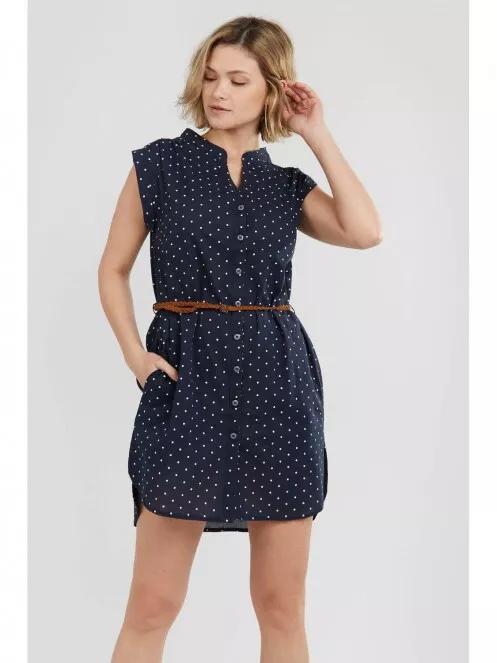 rochie de vara pt. femei Fundango Mona Dress albastru inchis 2