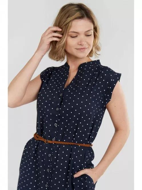 rochie de vara pt. femei Fundango Mona Dress albastru inchis 4