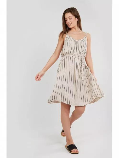 rochie de vara pt. femei Fundango Naru Dress alb 5