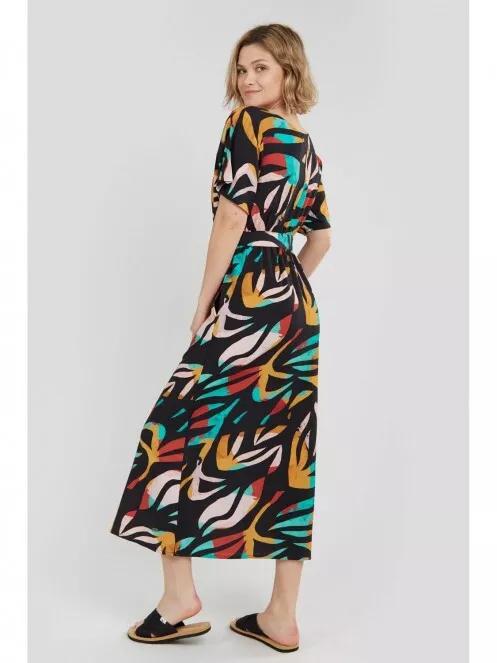 rochie lunga pt. femei Fundango Tathar Dress multicolor 3