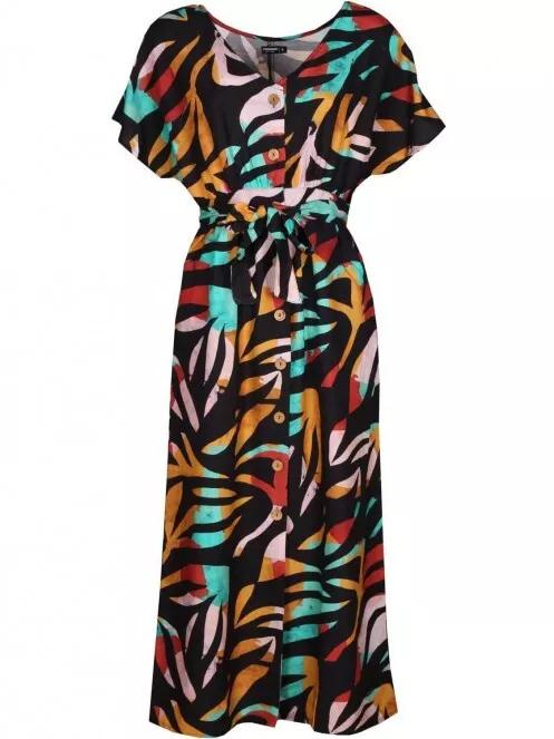rochie lunga pt. femei Fundango Tathar Dress multicolor 5