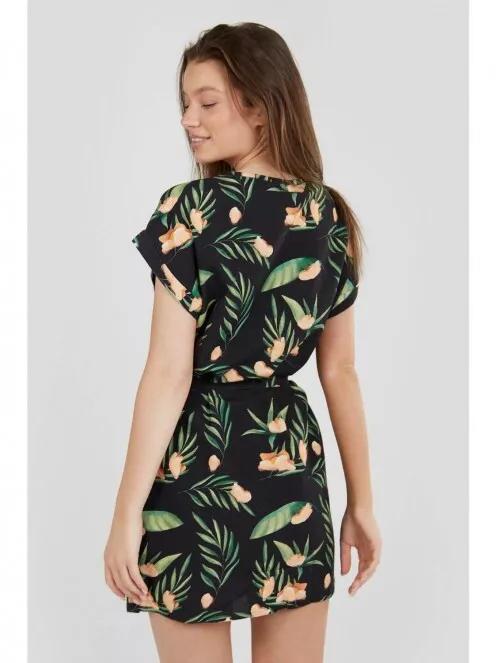 rochie de vara pt. femei Fundango Palmetta Dress negru 3
