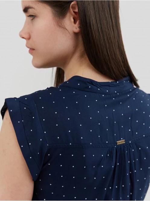 rochie camasa pt. femei Fundango Mona Dress albastru inchis 6