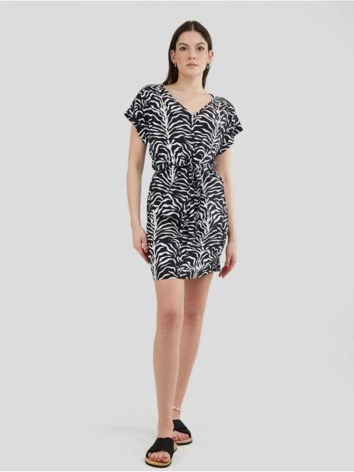 rochie pt. femei Fundango Palmetta Dress negru 4